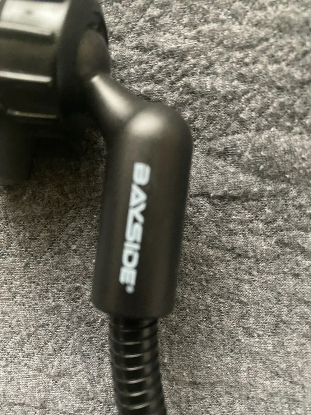 Bayside Black Magnetic Phone Mount with Flexible Gooseneck